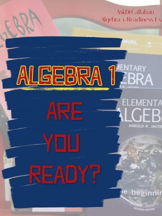 algebra readiness test